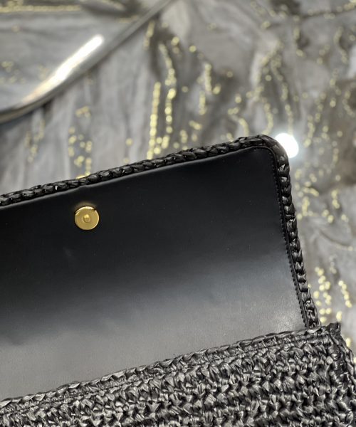 [REP 1:1] Saint Laurent Kate Medium Chain Bag Black For Women 10.2in/26cm YSL