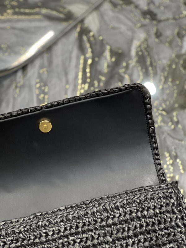 [REP 1:1] Saint Laurent Kate Medium Chain Bag Black For Women 10.2in/26cm YSL