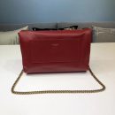 [REP 1:1] Saint Laurent Kate Medium Chain Bag In Grain De Poudre Red For Women 9.4in/24cm YSL 364021BOW0J6008