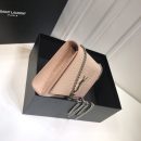 [REP 1:1] Saint Laurent Kate Medium Chain Bag With Tassel In Embossed Crocodile Dark Beige For Women 9.4in/24cm YSL