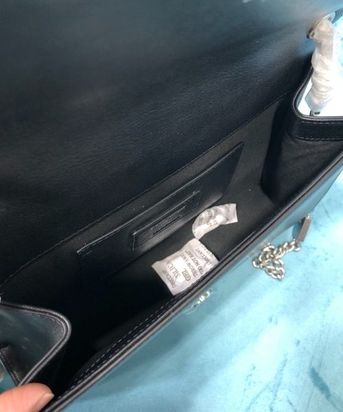 [REP 1:1] Saint Laurent Kate Medium Chain Bag With Tassel In Grain De Poudre Black For Women 9.4in/24cm YSL 354119BOW0N1000