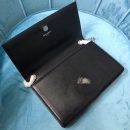 [REP 1:1] Saint Laurent Kate Medium Chain Bag With Tassel In Grain De Poudre Black For Women 9.4in/24cm YSL 354119BOW0N1000