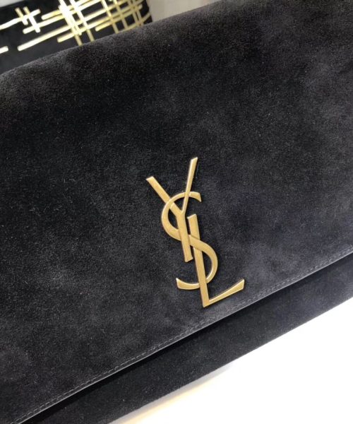 [REP 1:1] Saint Laurent Kate Medium Reversible Chain Bag Black For Women 28.5in/11.2cm YSL 5538040UD7W1000