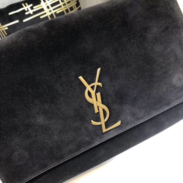 [REP 1:1] Saint Laurent Kate Medium Reversible Chain Bag Black For Women 28.5in/11.2cm YSL 5538040UD7W1000