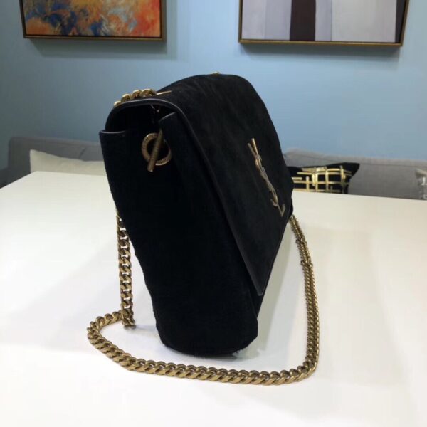 [REP 1:1] Saint Laurent Kate Medium Reversible Chain Bag Black For Women 28.5in/11.2cm YSL 5538040UD7W1000