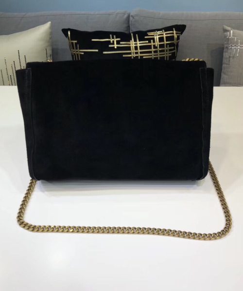 [REP 1:1] Saint Laurent Kate Medium Reversible Chain Bag Black For Women 28.5in/11.2cm YSL 5538040UD7W1000