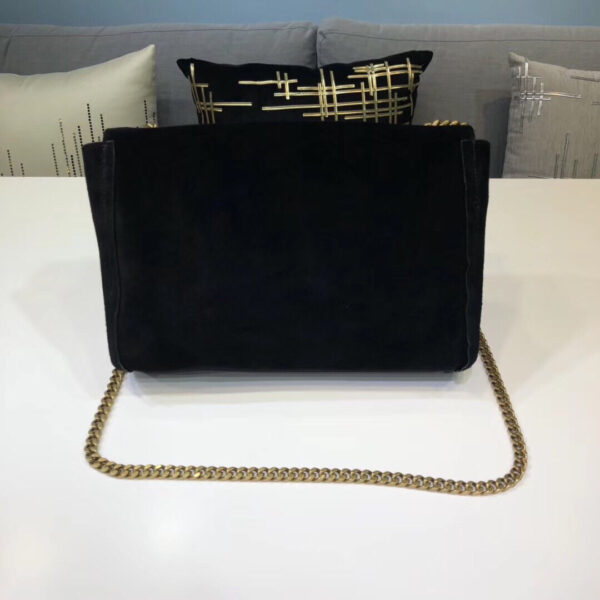 [REP 1:1] Saint Laurent Kate Medium Reversible Chain Bag Black For Women 28.5in/11.2cm YSL 5538040UD7W1000