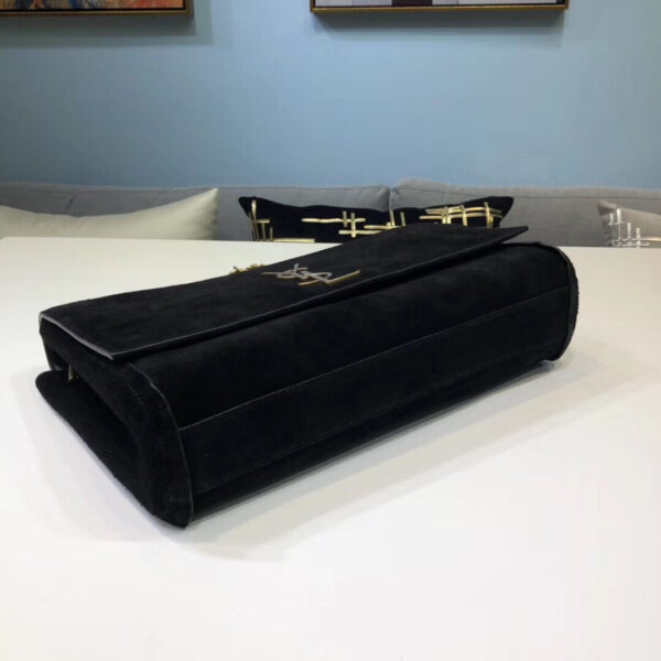 [REP 1:1] Saint Laurent Kate Medium Reversible Chain Bag Black For Women 28.5in/11.2cm YSL 5538040UD7W1000