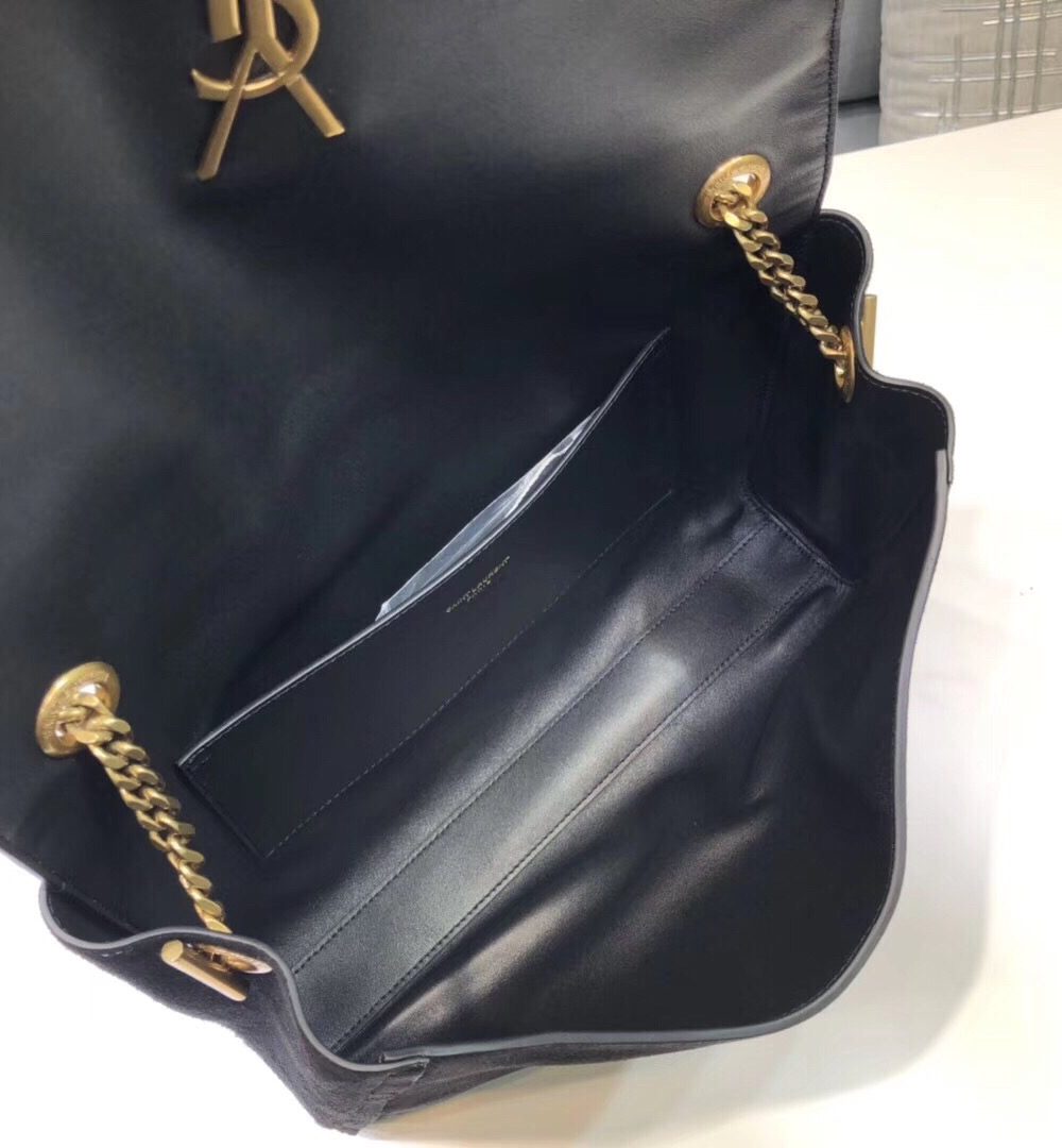 [REP 1:1] Saint Laurent Kate Medium Reversible Chain Bag Black For Women 28.5in/11.2cm YSL 5538040UD7W1000