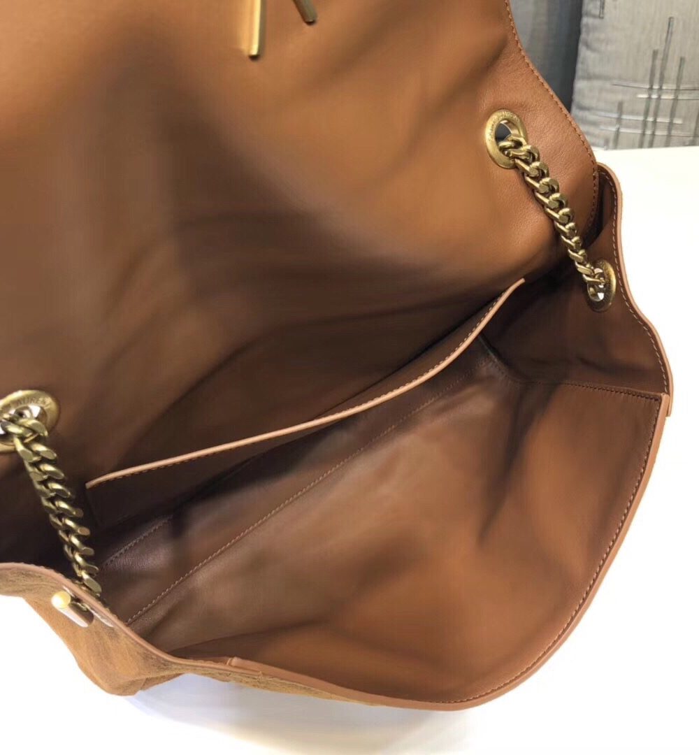 [REP 1:1] Saint Laurent Kate Medium Reversible Chain Bag Brown For Women 28.5in/11.2cm YSL 5538041S78W7761