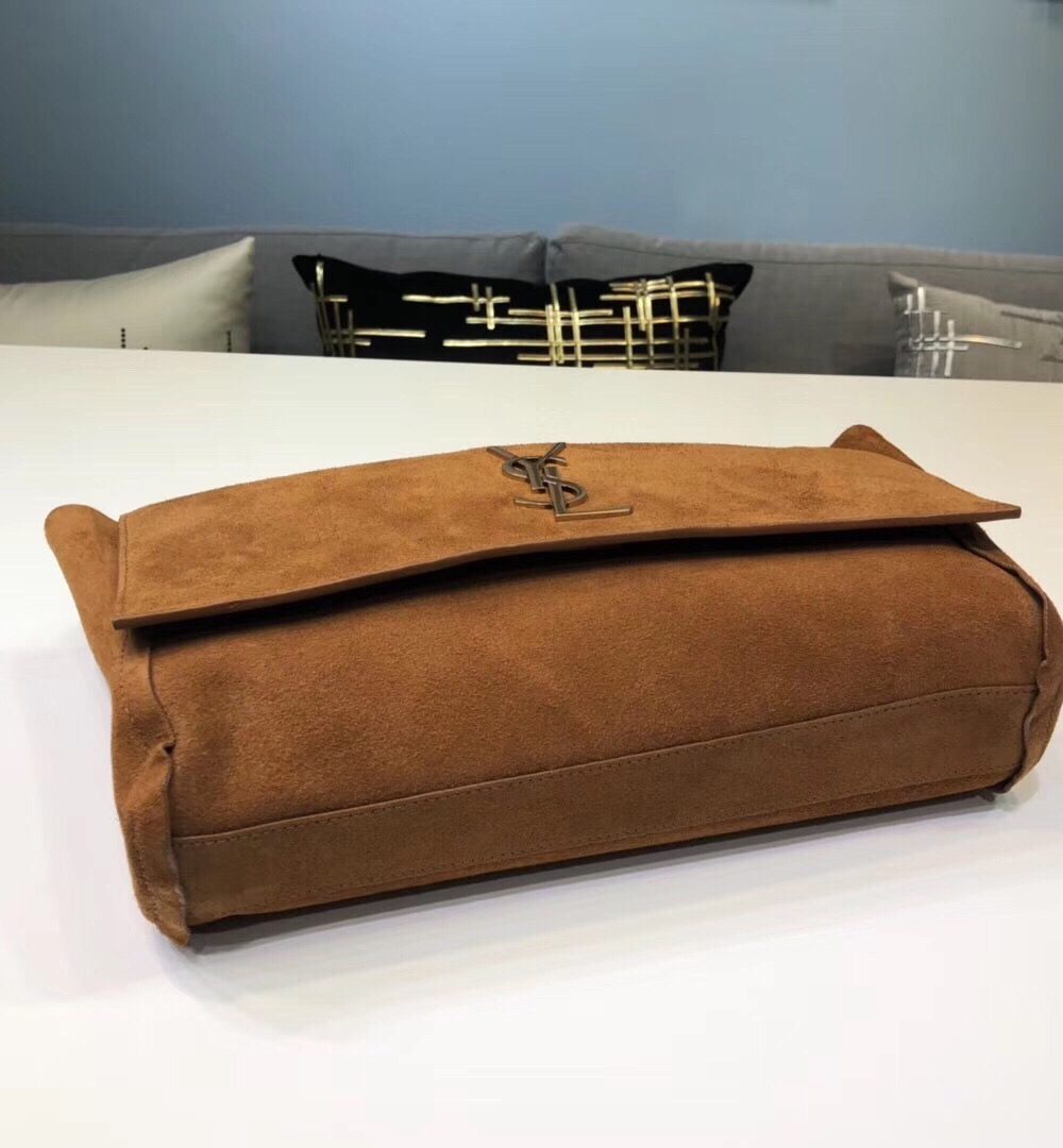 [REP 1:1] Saint Laurent Kate Medium Reversible Chain Bag Brown For Women 28.5in/11.2cm YSL 5538041S78W7761