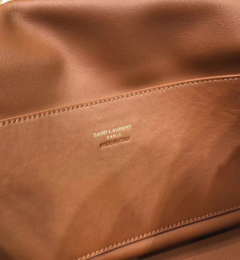 [REP 1:1] Saint Laurent Kate Medium Reversible Chain Bag Brown For Women 28.5in/11.2cm YSL 5538041S78W7761