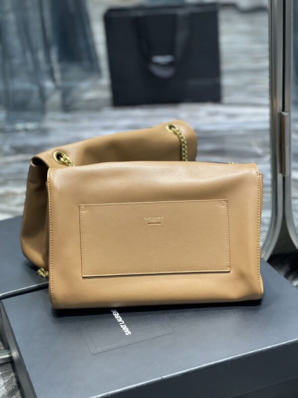 [REP 1:1] Saint Laurent Kate Medium Reversible Chain Bag Brown In Suede With Gold Hardware For Women 11.2in/29cm YSL