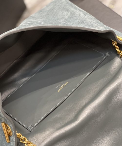 [REP 1:1] Saint Laurent Kate Medium Reversible Chain Bag In Suede With Gold Hardware For Women 11.2in/29cm YSL