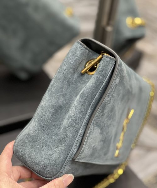 [REP 1:1] Saint Laurent Kate Medium Reversible Chain Bag In Suede With Gold Hardware For Women 11.2in/29cm YSL
