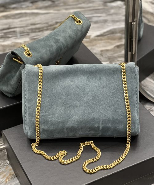 [REP 1:1] Saint Laurent Kate Medium Reversible Chain Bag In Suede With Gold Hardware For Women 11.2in/29cm YSL