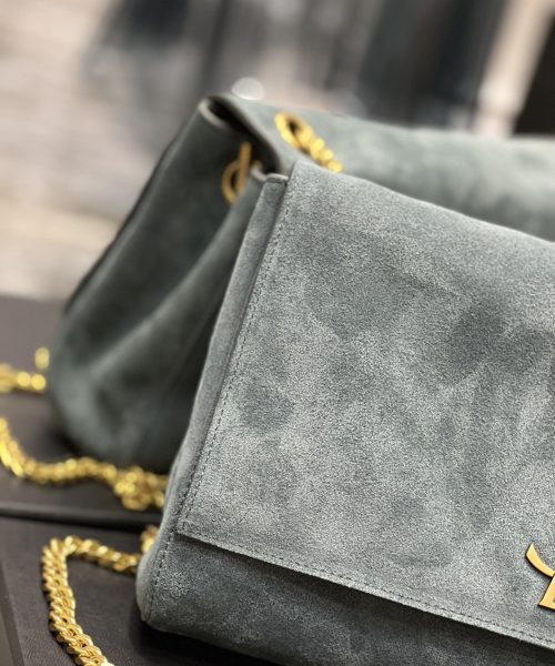 [REP 1:1] Saint Laurent Kate Medium Reversible Chain Bag In Suede With Gold Hardware For Women 11.2in/29cm YSL