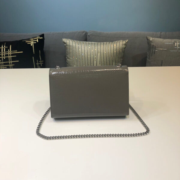 [REP 1:1] Saint Laurent Kate Small Chain Bag With Tassel In Embossed Green For Women 7.8in/20cm YSL