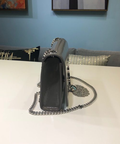 [REP 1:1] Saint Laurent Kate Small Chain Bag With Tassel In Embossed Green For Women 7.8in/20cm YSL