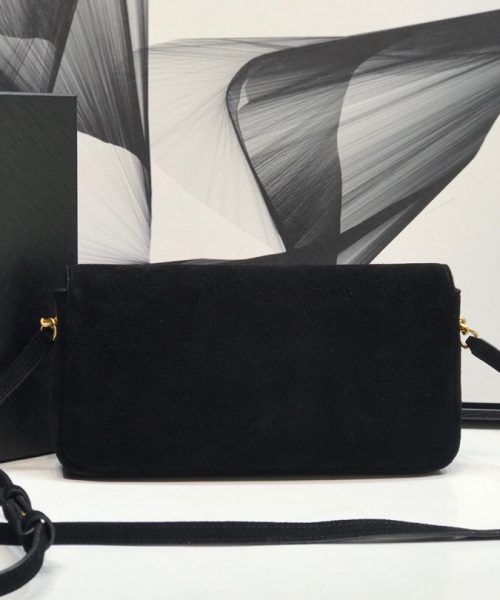 [REP 1:1] Saint Laurent Kate Tassel Small Shoulder Bag Black For Women 10.2in/26cm YSL 6042760UD7W1011