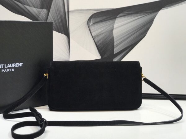 [REP 1:1] Saint Laurent Kate Tassel Small Shoulder Bag Black For Women 10.2in/26cm YSL 6042760UD7W1011