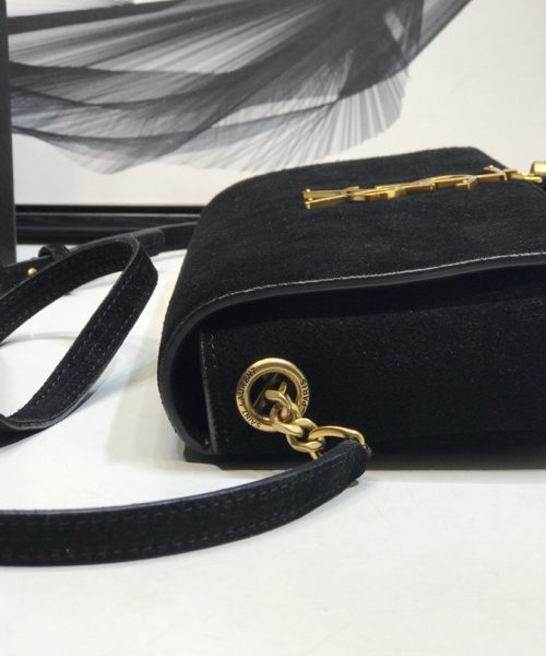 [REP 1:1] Saint Laurent Kate Tassel Small Shoulder Bag Black For Women 10.2in/26cm YSL 6042760UD7W1011