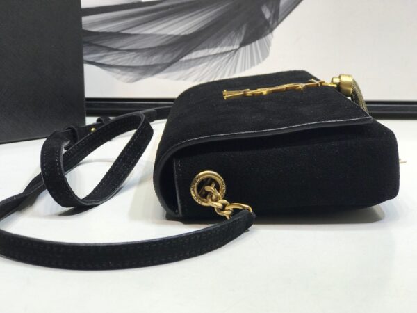 [REP 1:1] Saint Laurent Kate Tassel Small Shoulder Bag Black For Women 10.2in/26cm YSL 6042760UD7W1011