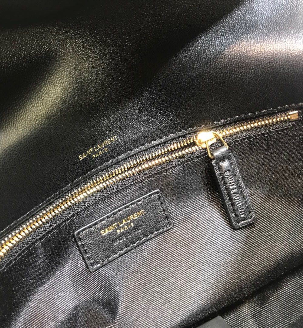 [REP 1:1] Saint Laurent Kate Tassel Small Shoulder Bag Black For Women 10.2in/26cm YSL P00483545