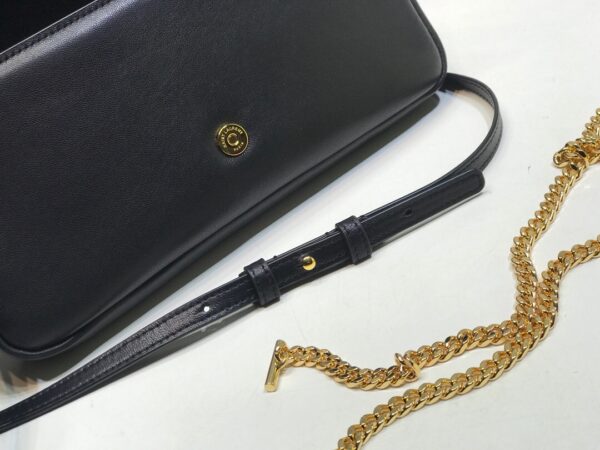 [REP 1:1] Saint Laurent Kate Tassel Small Shoulder Bag Black For Women 10.2in/26cm YSL P00483545