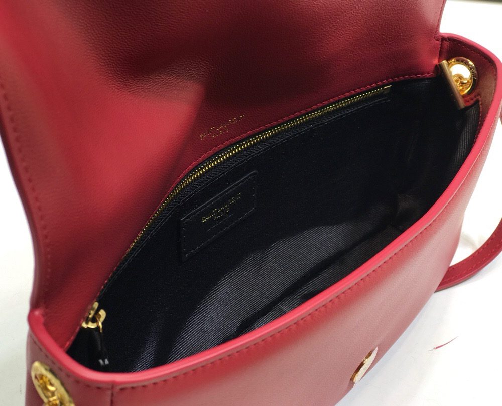 [REP 1:1] Saint Laurent Kate Tassel Small Shoulder Bag Red For Women 10.2in/26cm YSL