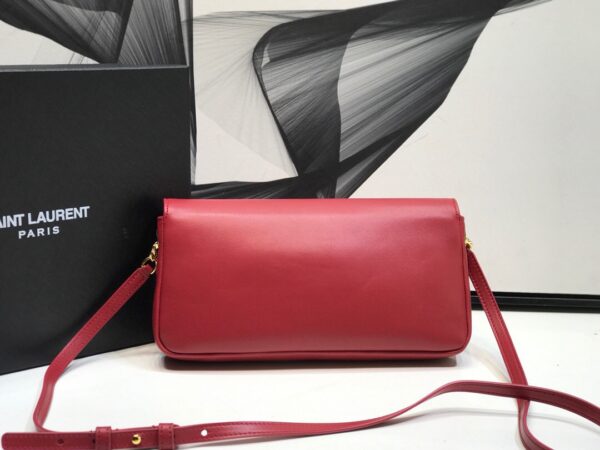 [REP 1:1] Saint Laurent Kate Tassel Small Shoulder Bag Red For Women 10.2in/26cm YSL
