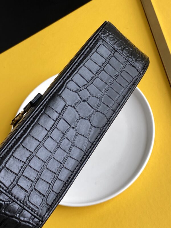 [REP 1:1] Saint Laurent LE 5 À 7 Hobo Bag Black In Embossed Material For Women 9in/23cm YSL 657228DZESW1062