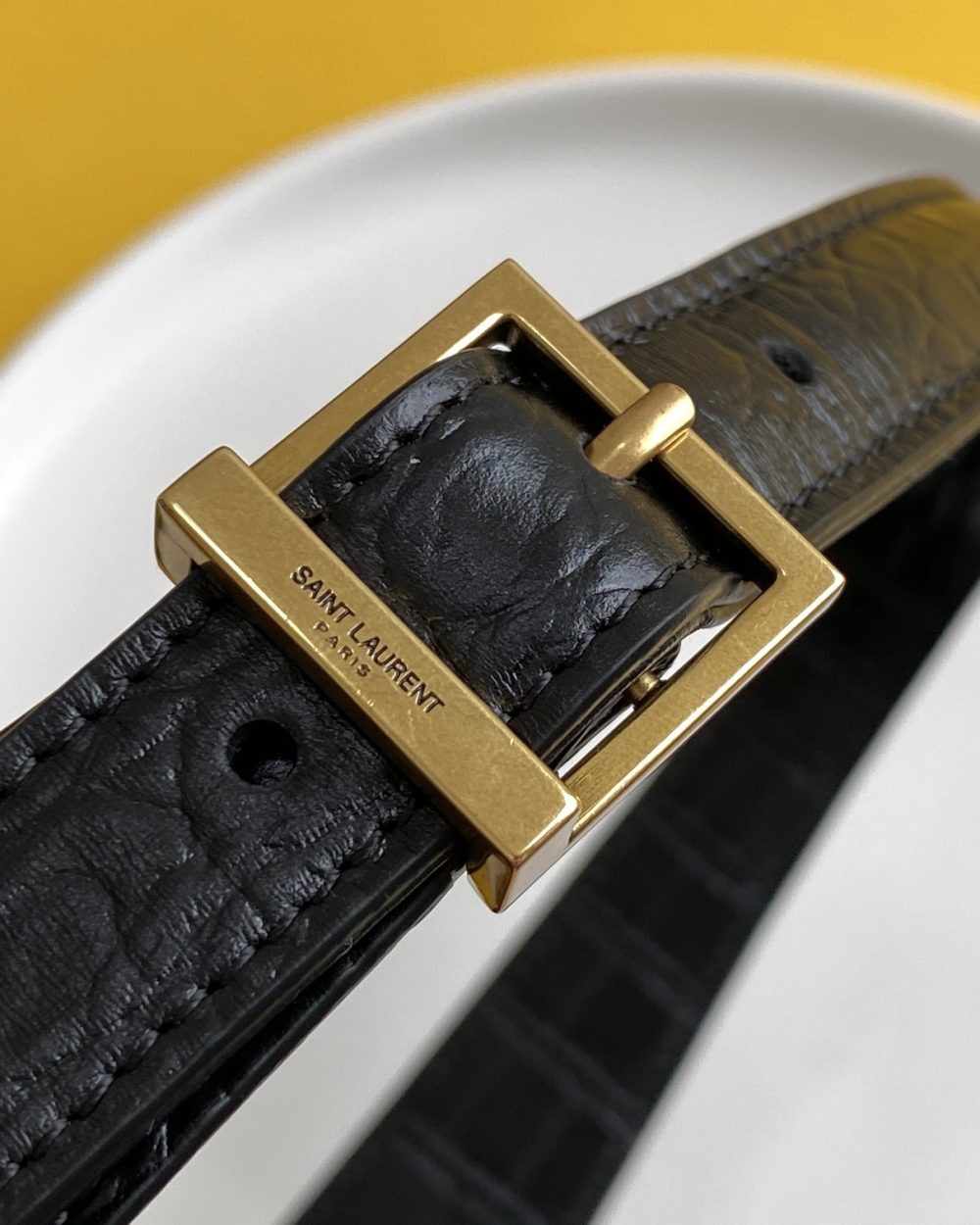 [REP 1:1] Saint Laurent LE 5 À 7 Hobo Bag Black In Embossed Material For Women 9in/23cm YSL 657228DZESW1062