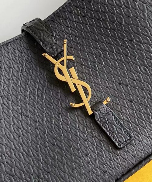 [REP 1:1] Saint Laurent LE 5 À 7 Hobo Bag Black Material For Women 9in/23cm YSL 657228EAAAU1000