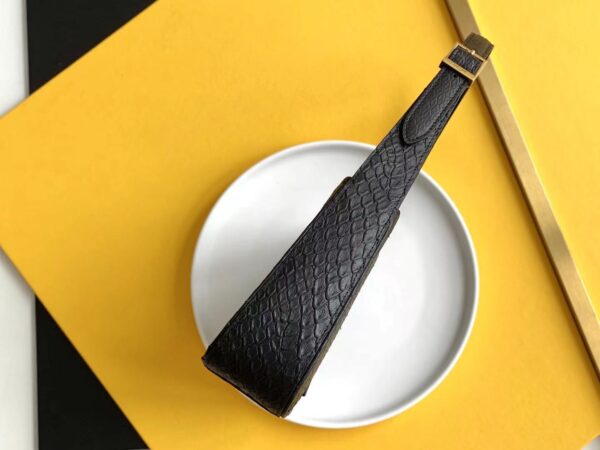 [REP 1:1] Saint Laurent LE 5 À 7 Hobo Bag Black Material For Women 9in/23cm YSL 657228EAAAU1000