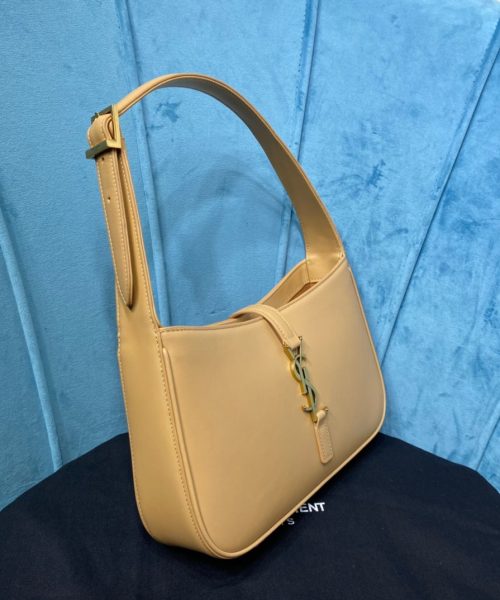 [REP 1:1] Saint Laurent Le 5 À 7 Hobo Bag In Smooth Beige For Women 9in/23cm YSL  6572282R20W9832
