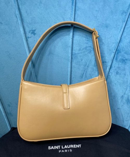 [REP 1:1] Saint Laurent Le 5 À 7 Hobo Bag In Smooth Beige For Women 9in/23cm YSL  6572282R20W9832