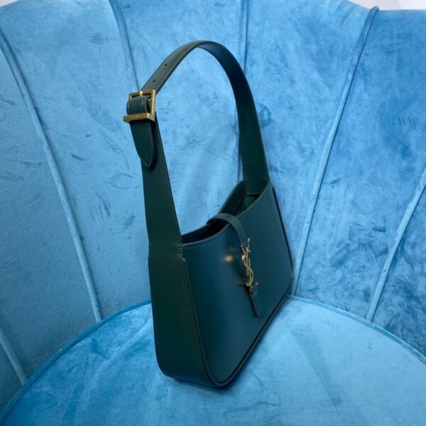[REP 1:1] Saint Laurent Le 5 À 7 Hobo Bag In Smooth Dark Green For Women 9in/23cm YSL 6572282R20W3045
