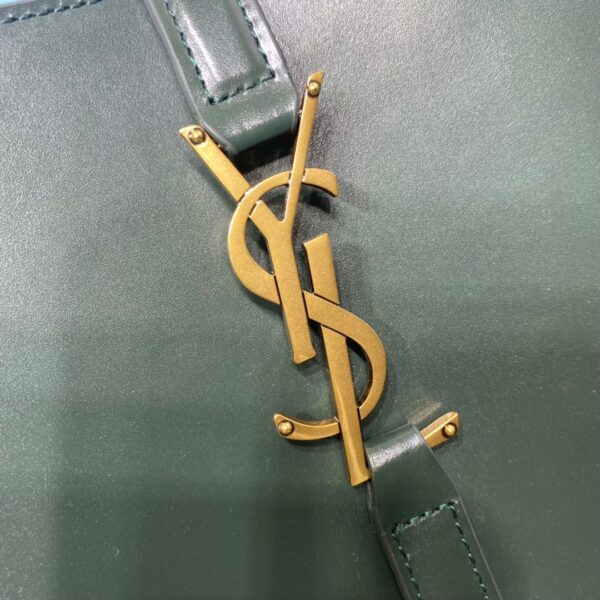 [REP 1:1] Saint Laurent Le 5 À 7 Hobo Bag In Smooth Dark Green For Women 9in/23cm YSL 6572282R20W3045