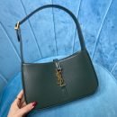 [REP 1:1] Saint Laurent Le 5 À 7 Hobo Bag In Smooth Dark Green For Women 9in/23cm YSL 6572282R20W3045