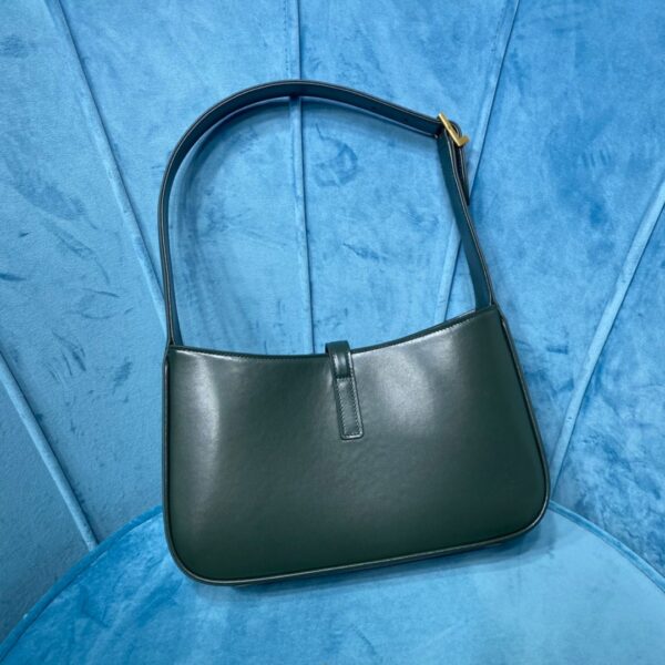 [REP 1:1] Saint Laurent Le 5 À 7 Hobo Bag In Smooth Dark Green For Women 9in/23cm YSL 6572282R20W3045