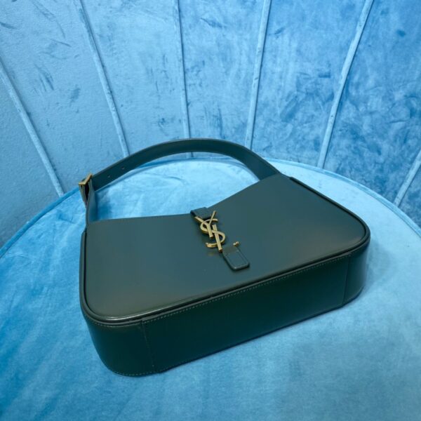 [REP 1:1] Saint Laurent Le 5 À 7 Hobo Bag In Smooth Dark Green For Women 9in/23cm YSL 6572282R20W3045