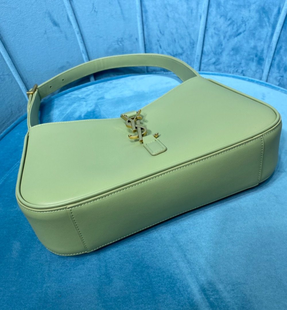 [REP 1:1] Saint Laurent Le 5 À 7 Hobo Bag In Smooth Light Green For Women 9in/23cm YSL 6572282R20W3316