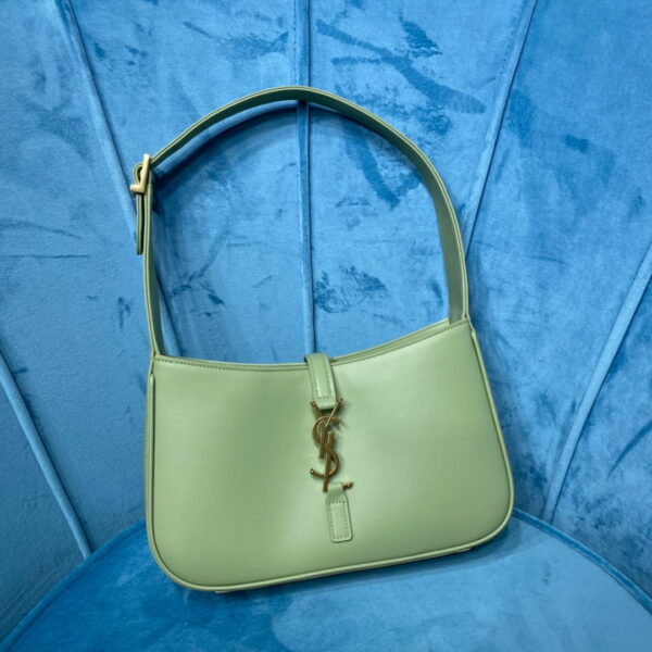[REP 1:1] Saint Laurent Le 5 À 7 Hobo Bag In Smooth Light Green For Women 9in/23cm YSL 6572282R20W3316