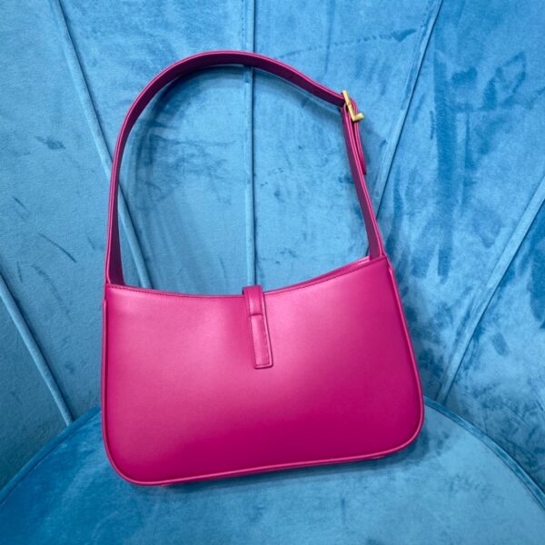 [REP 1:1] Saint Laurent Le 5 À 7 Hobo Bag In Smooth Pink For Women 9in/23cm YSL 6572282R20W5623