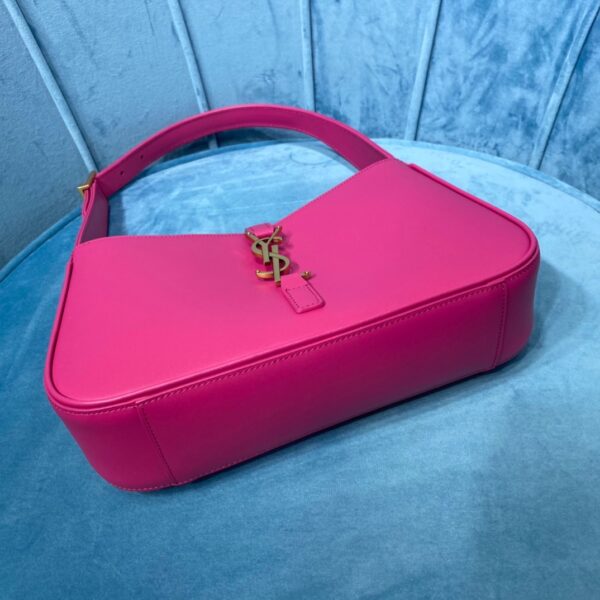 [REP 1:1] Saint Laurent Le 5 À 7 Hobo Bag In Smooth Pink For Women 9in/23cm YSL 6572282R20W5623
