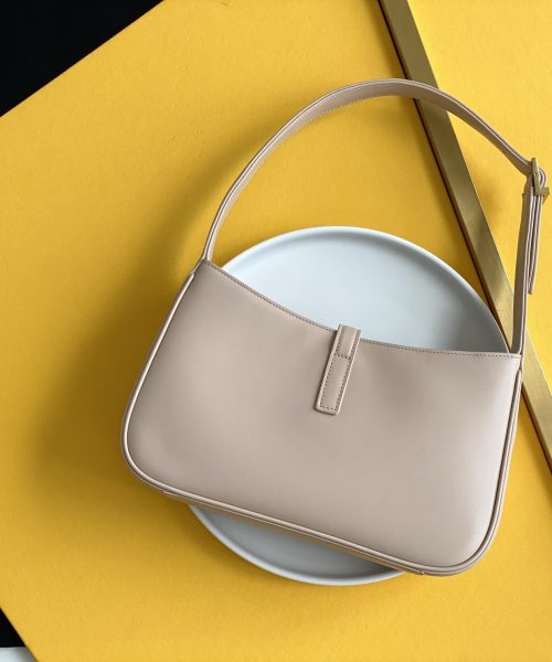 [REP 1:1] Saint Laurent LE 5 À 7 Hobo Bag Light Ivoire For Women 9in/23cm YSL