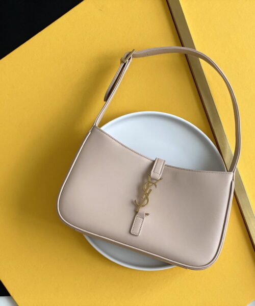[REP 1:1] Saint Laurent LE 5 À 7 Hobo Bag Light Ivoire For Women 9in/23cm YSL