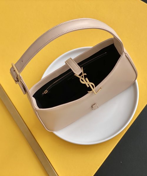 [REP 1:1] Saint Laurent LE 5 À 7 Hobo Bag Light Ivoire For Women 9in/23cm YSL