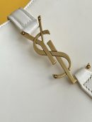 [REP 1:1] Saint Laurent LE 5 À 7 Hobo Bag White Material For Women 9in/23cm YSL 6572282R20W9207
